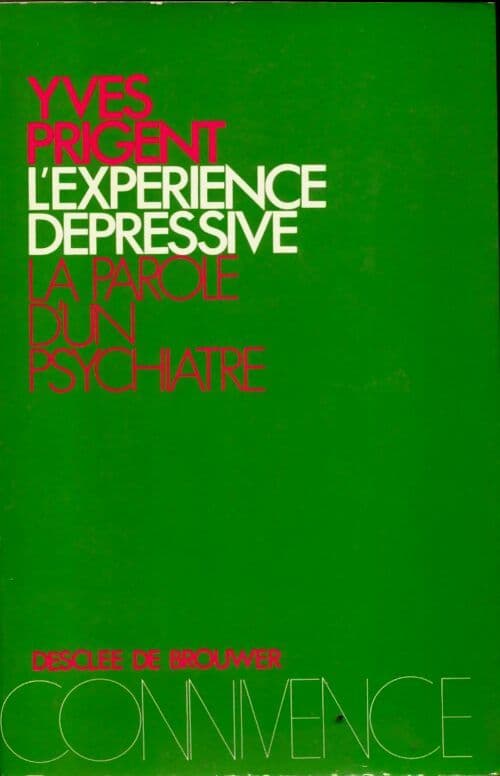 L'expérience dépressive - Yves Prigent
