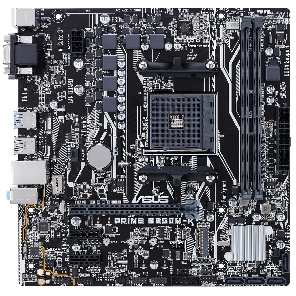 Asus PRIME B350M-K