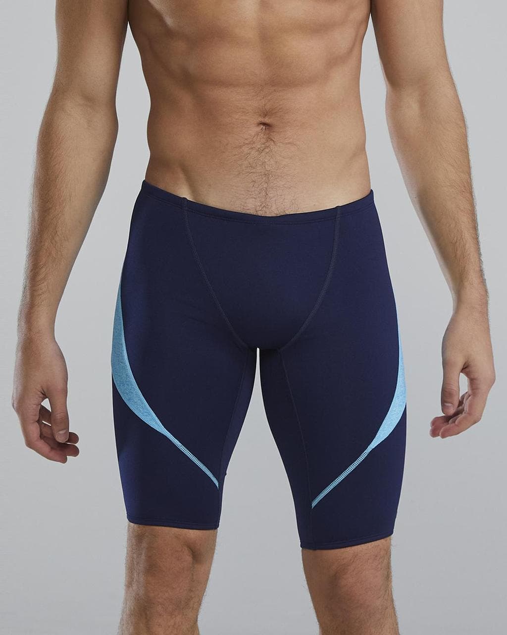 Maillot de bain TYR Durafast Elite Lapped Jammer bleu nuit bleu pastel - 38