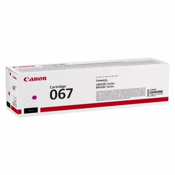 Canon 067 - magenta - original - cartouche de toner - 1250 pages - 5100C002